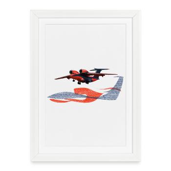 An-74 - Framed poster (27 × 37 cm) - white - Front