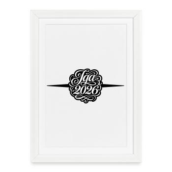 Jga 2026 Bachelor Party - Framed poster (27 × 37 cm) - white - Front