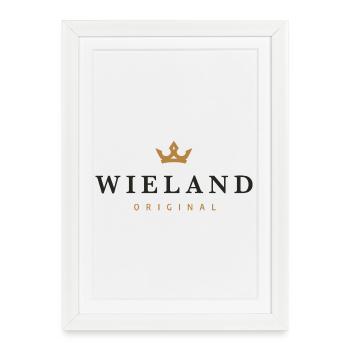 Wieland Original Family Logo - Framed poster (27 × 37 cm) - white - Front