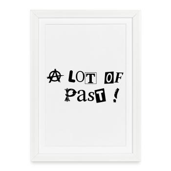 Punk Lots Of Past - Framed poster (27 × 37 cm) - white - Front