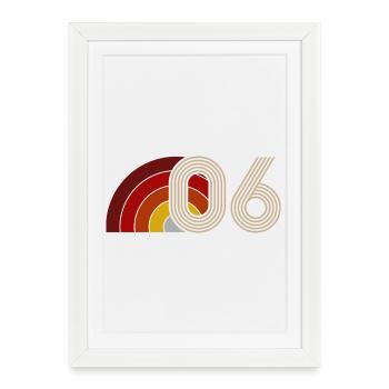 Astro Vintage 10 Year Party 2016 - Framed poster (27 × 37 cm) - white - Front