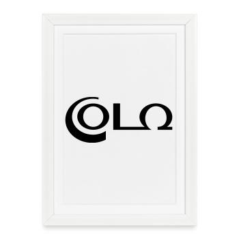 Cola - vector graphic - Framed poster (27 × 37 cm) - white - Front