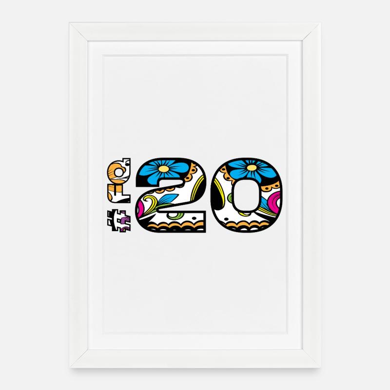 FQ20-2025-misano - Affiche encadrée (27 × 37 cm) - blanc