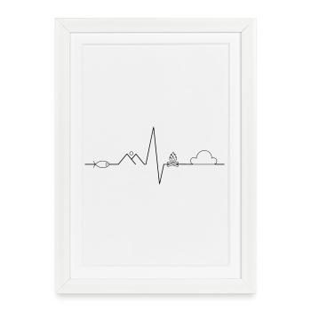 Design extérieur - Affiche encadrée (27 × 37 cm) - blanc - Devant