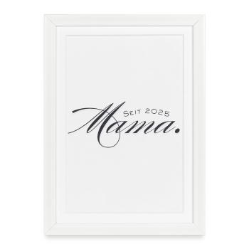 Maman 2025 Maman 2025 - Affiche encadrée (27 × 37 cm) - blanc - Devant
