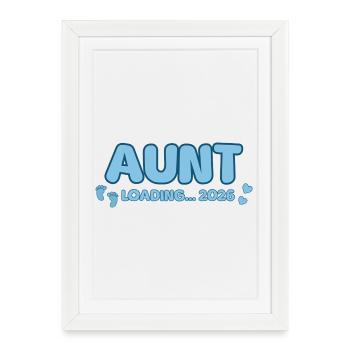 Tante Loading 2026 - Affiche encadrée (27 × 37 cm) - blanc - Devant