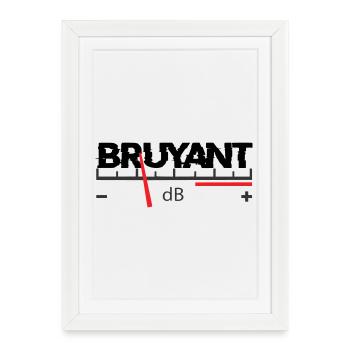 Noisy - Framed poster (27 × 37 cm) - white - Front