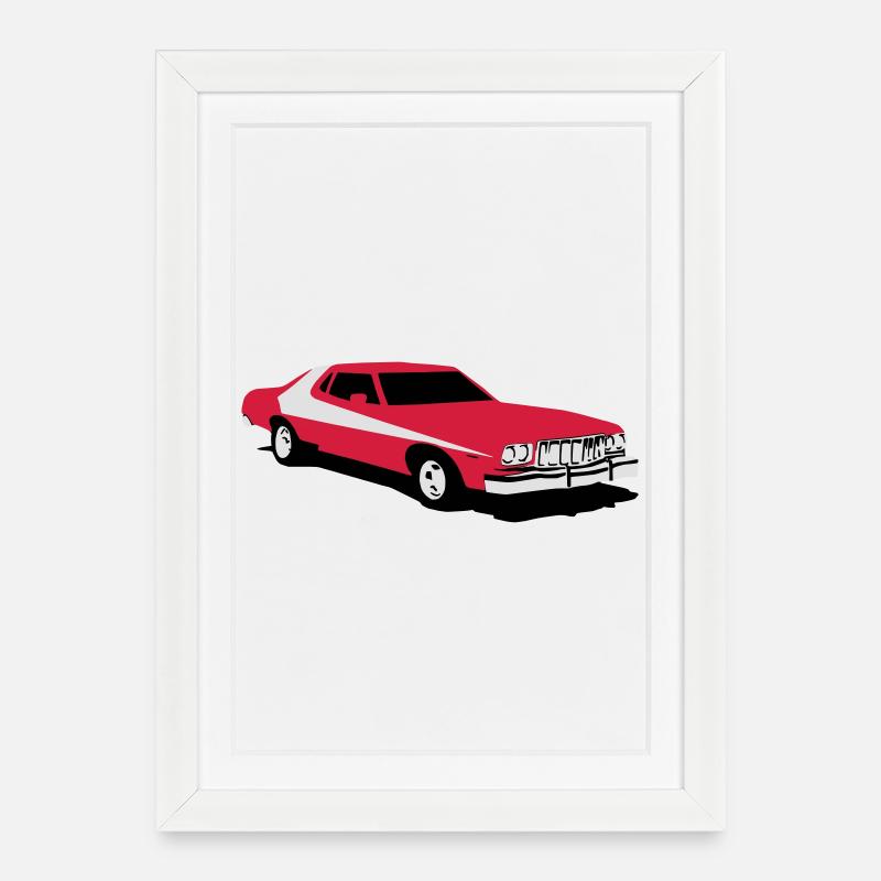 SH_Gran_Torino - Framed poster (27 × 37 cm) - white