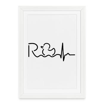 Finally Pension - Retirement - Pension - Framed poster (27 × 37 cm) - white - Front