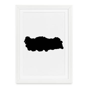 Turquie - Affiche encadrée (27 × 37 cm) - blanc - Devant