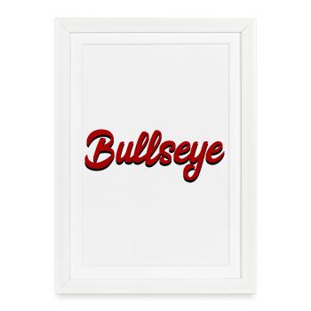 Fléchettes, fléchettes, fléchettes, t-shirt de fléchettes, chemise de fléchettes - Affiche encadrée (27 × 37 cm) - blanc - Devant