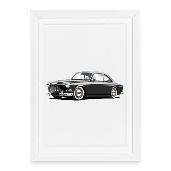 120 Series Custom Grey - Framed poster (27 × 37 cm) - white - Front