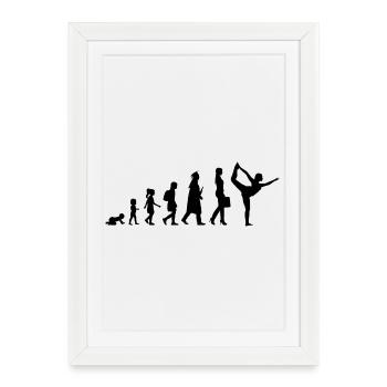 Yogini Development - Framed poster (27 × 37 cm) - white - Front