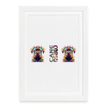 Carne Corso - Affiche encadrée (27 × 37 cm) - blanc - Devant