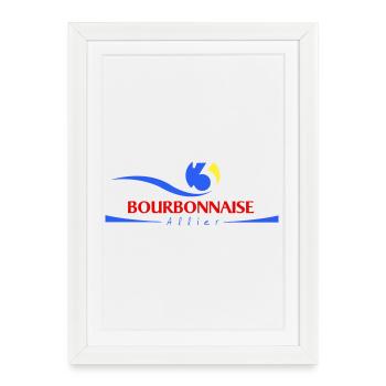 Bourbonnaise - Framed poster (27 × 37 cm) - white - Front