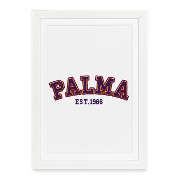 Palma Fondée en 1986 - Affiche encadrée (27 × 37 cm) - blanc - Devant