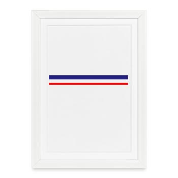 France Sports - Framed poster (27 × 37 cm) - white - Front