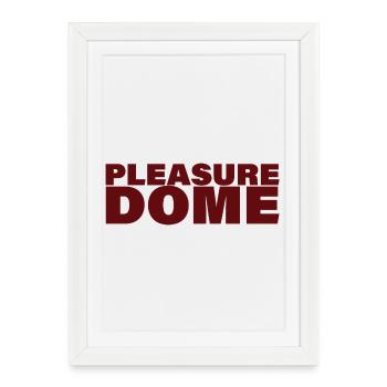 DÔME DE PLAISIR - Affiche encadrée (27 × 37 cm) - blanc - Devant