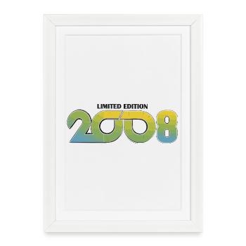 Limited Edition 2008 Retro - Framed poster (27 × 37 cm) - white - Front