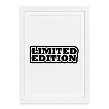 limited_edition- - Affiche encadrée (27 × 37 cm) - blanc - Devant