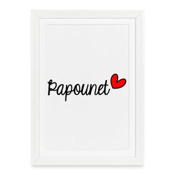 NOËL. ANNEE. ANNIVERSAIRE. RETRAITE. PAPA. MAMAM. - Affiche encadrée (27 × 37 cm) - blanc - Devant