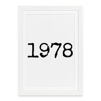 Legendary since 1978 - Framed poster (27 × 37 cm) - white - Front
