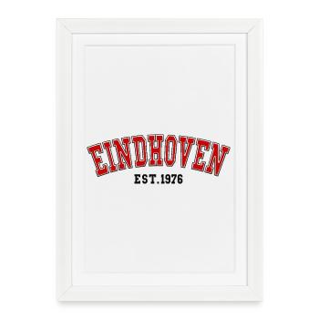 Eindhoven Est. 1976 - Framed poster (27 × 37 cm) - white - Front