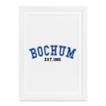 Bochum Est. 1985 - Affiche encadrée (27 × 37 cm) - blanc - Devant