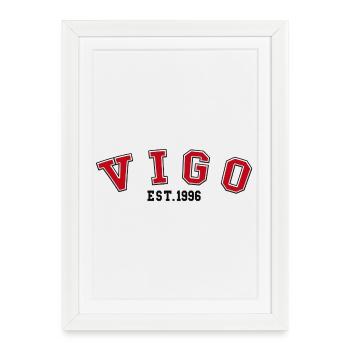 Vigo Fondée en 1996 - Affiche encadrée (27 × 37 cm) - blanc - Devant