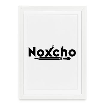 NoXcHo - Framed poster (27 × 37 cm) - white - Front