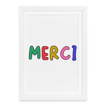 MISTRESS. THANK YOU. THANK YOU MISTRESS. GIFT - Framed poster (27 × 37 cm) - white - Front