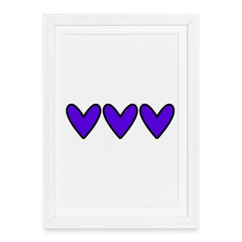 EVJF. MARIEE. TEAM. TEAM MARIEE. FUTURE MARIEE - Affiche encadrée (27 × 37 cm) - blanc - Devant