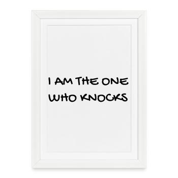 Cinema - Quotes - Film - Citations - Zitat - Humor - Framed poster (27 × 37 cm) - white - Front