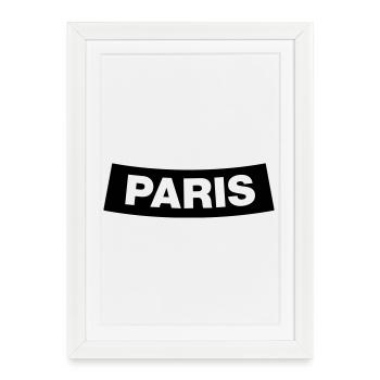 Paris Chapter Element 1C (JGA MC-Rocker-Style) - Framed poster (27 × 37 cm) - white - Front