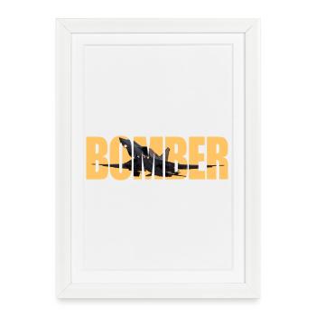 bombardier Tu-22 M3 - Affiche encadrée (27 × 37 cm) - blanc - Devant