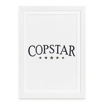 COPSTAR - Framed poster (27 × 37 cm) - white - Front