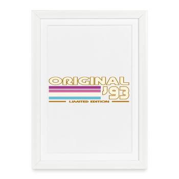 1993 - Framed poster (27 × 37 cm) - white - Front