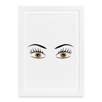 2541614 15414855 eye - Framed poster (27 × 37 cm) - white - Front