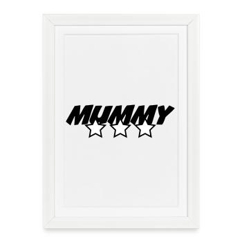 Best Mom - Mother's Day - Framed poster (27 × 37 cm) - white - Front