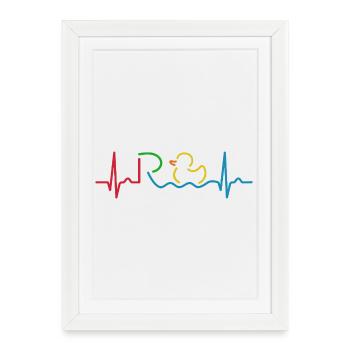 Finally Pension - Retirement - Pension - Framed poster (27 × 37 cm) - white - Front