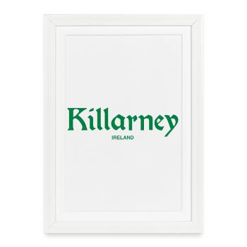 KILLARNEY Irlande Irlande - Affiche encadrée (27 × 37 cm) - blanc - Devant