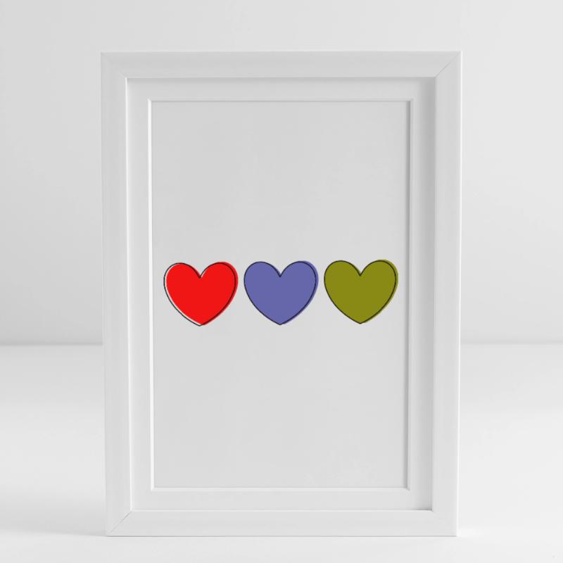 Muttertags Geschenk Mutter Muttertag Geschenkidee  Gerahmtes Poster (27 × 37 cm)