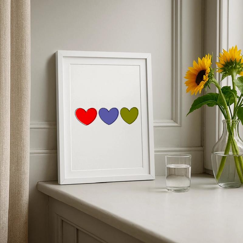 Muttertags Geschenk Mutter Muttertag Geschenkidee  Gerahmtes Poster (27 × 37 cm)