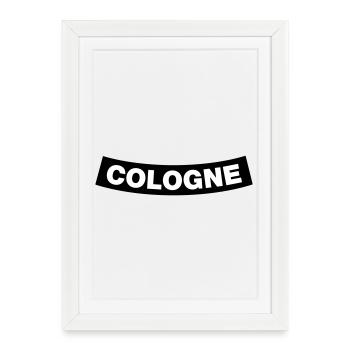 Cologne Chapter Element (JGA MC-Rocker-Design) - Framed poster (27 × 37 cm) - white - Front