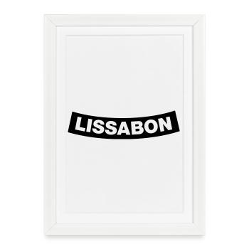 Lisbon Chapter Element 1C (JGA MC-Rocker-Style) - Framed poster (27 × 37 cm) - white - Front