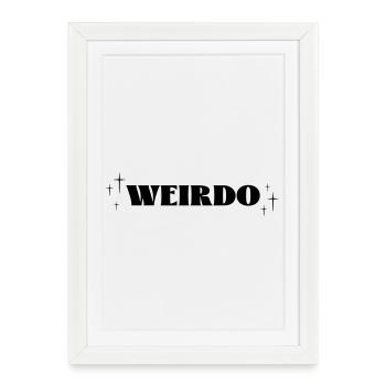 Magie bizarre - Affiche encadrée (27 × 37 cm) - blanc - Devant