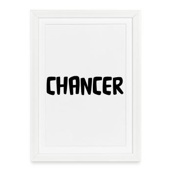 Chancer - Framed poster (27 × 37 cm) - white - Front