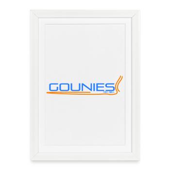 El Gounies - pas seulement une marque - Affiche encadrée (27 × 37 cm) - blanc - Devant