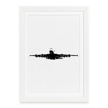 a380_2 - Framed poster (27 × 37 cm) - white - Front