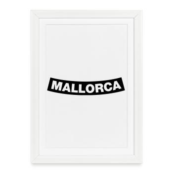 Mallorca Chapter Element 1C (JGA MC-Rocker-Style) - Framed poster (27 × 37 cm) - white - Front